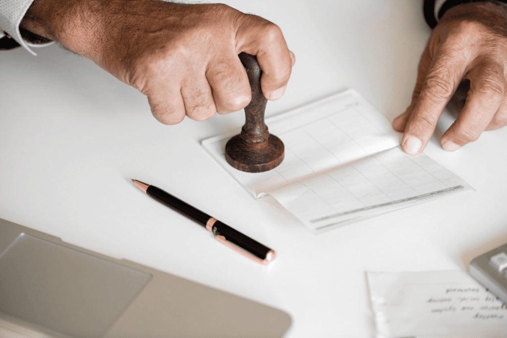 authorized signatory​